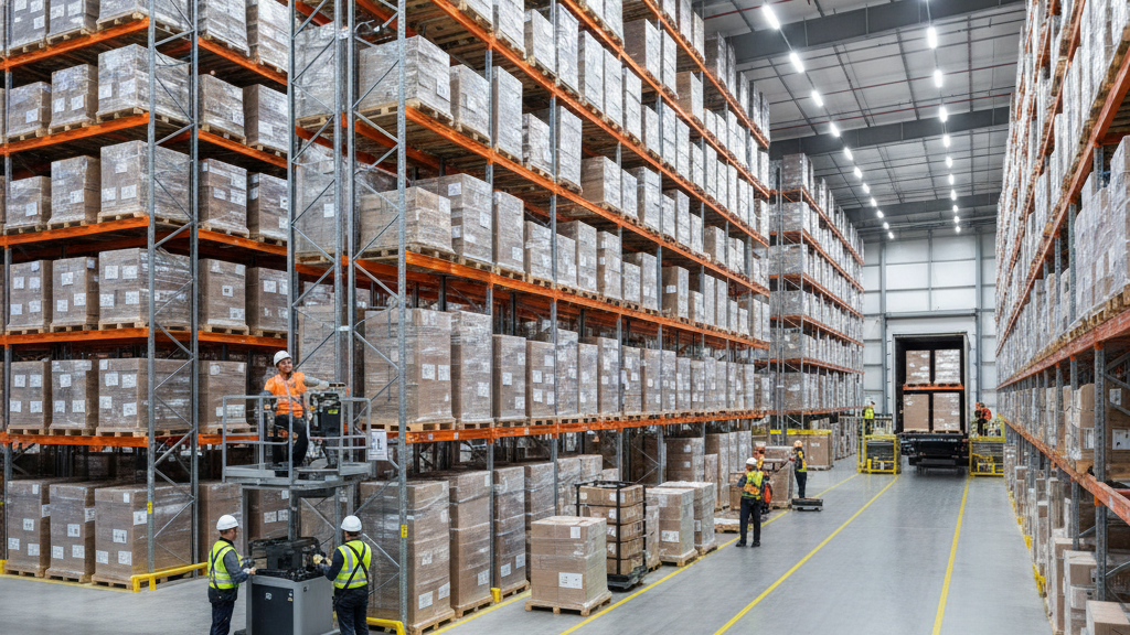 Single large fulfilment centre operations